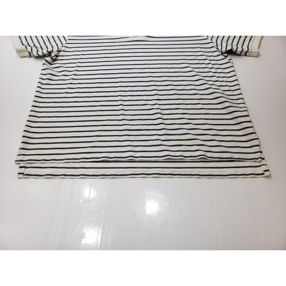 Polo By Ralph Lauren Mens Shirt Polo Short Sleeve Collared Striped White 2XB Big - Picture 4 of 9